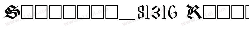 Stardate_81316 Regul字体转换